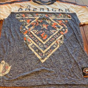 American fighter shirt